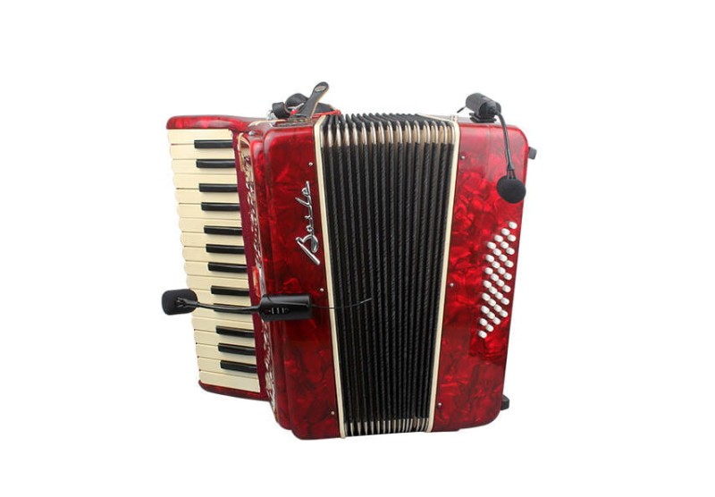 Bezprzewodowy system mikrofonowy do akordeonu Acemic Q2/AT-5