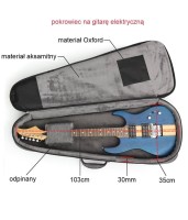 Pokrowiec na gitarę elektryczną Hard Bag GB-89-Ele