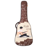 Pokrowiec na gitarę akustyczną Hard Bag B-1913-41" Coffe