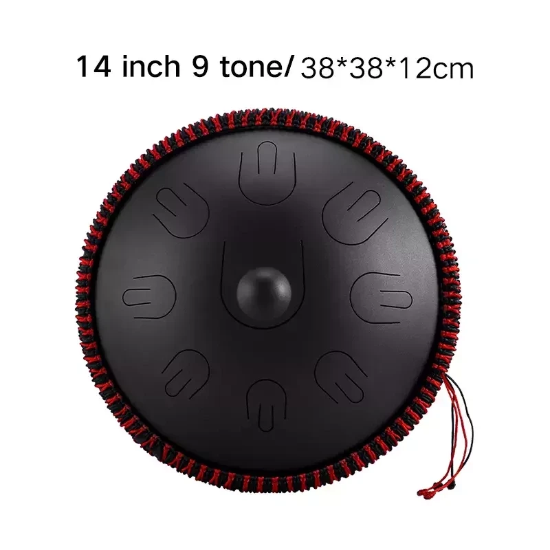Tongue drum Hluru TAH9-14-InkBlack 9 ton 14"