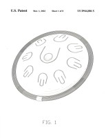 Tongue drum Hluru TAH9-14-InkBlack 9 ton 14"