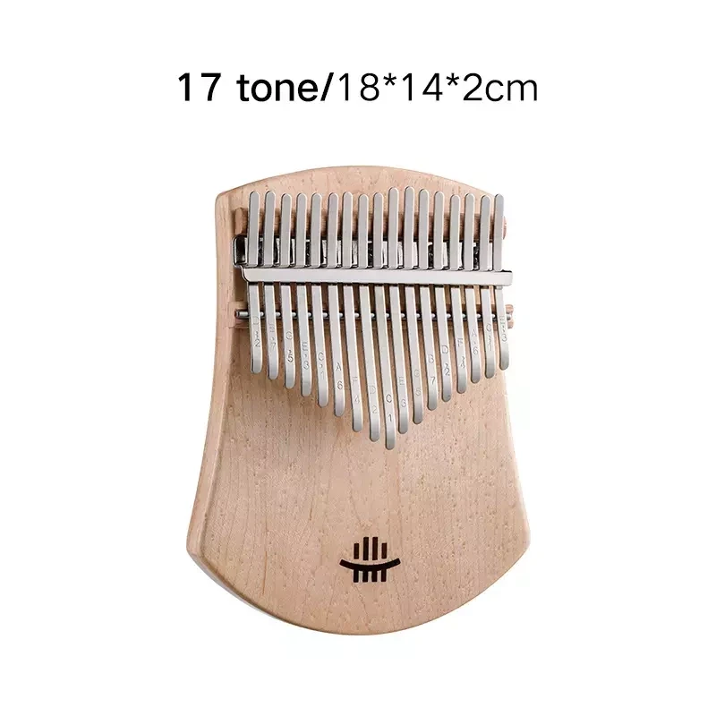 Kalimba 17 ton Hluru KA17-Maple