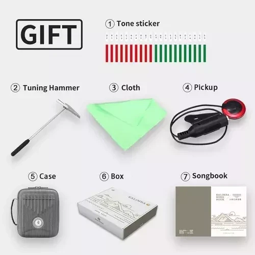 Kalimba 17 ton Hluru KC17-ZambianPadauk