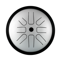 Tongue drum 6" 8 ton Hluru TP8-6-White