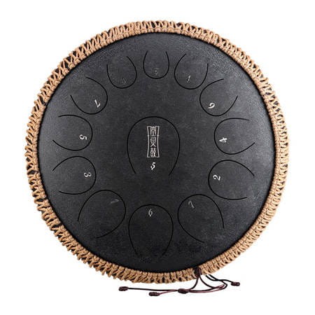 Round tongue drum 14" 13 ton Hluru TY13-14-Meteroite