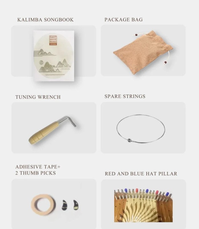 Kalyra 31 strun Hluru KL31-Maple & ZambianPad