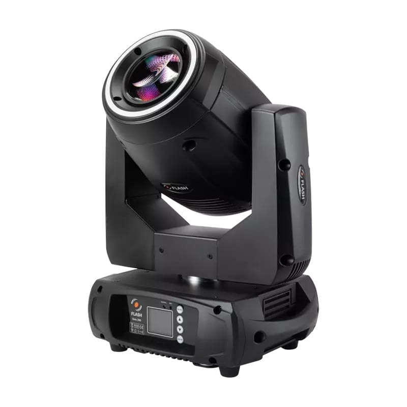 FLASH EVENT 2x MH-SOLO200 + CASE GŁOWA RUCHOMA 200W HEAD ZESTAW