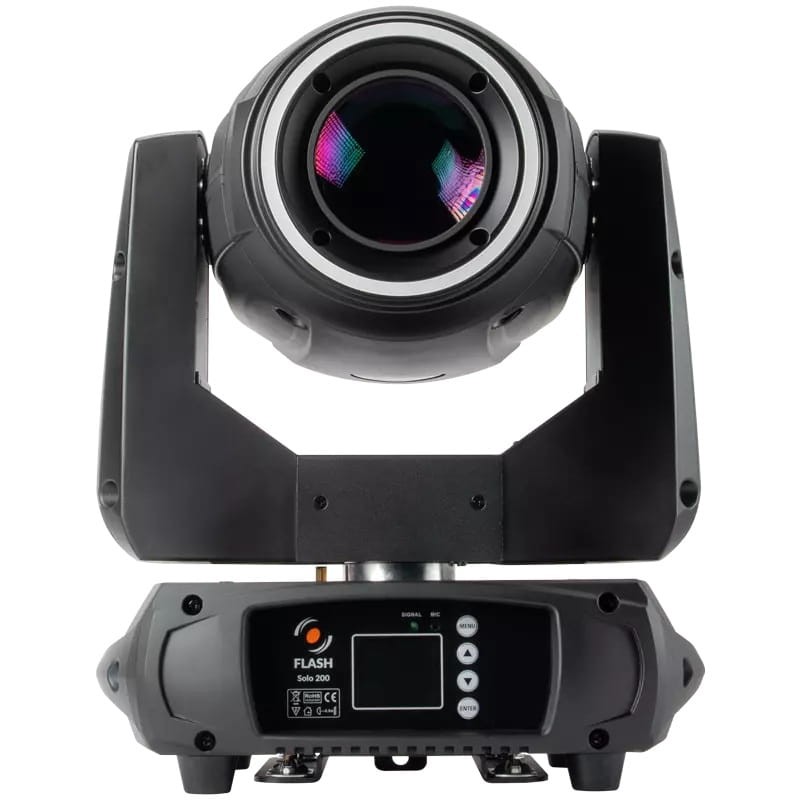 FLASH EVENT 2x MH-SOLO200 + CASE GŁOWA RUCHOMA 200W HEAD ZESTAW