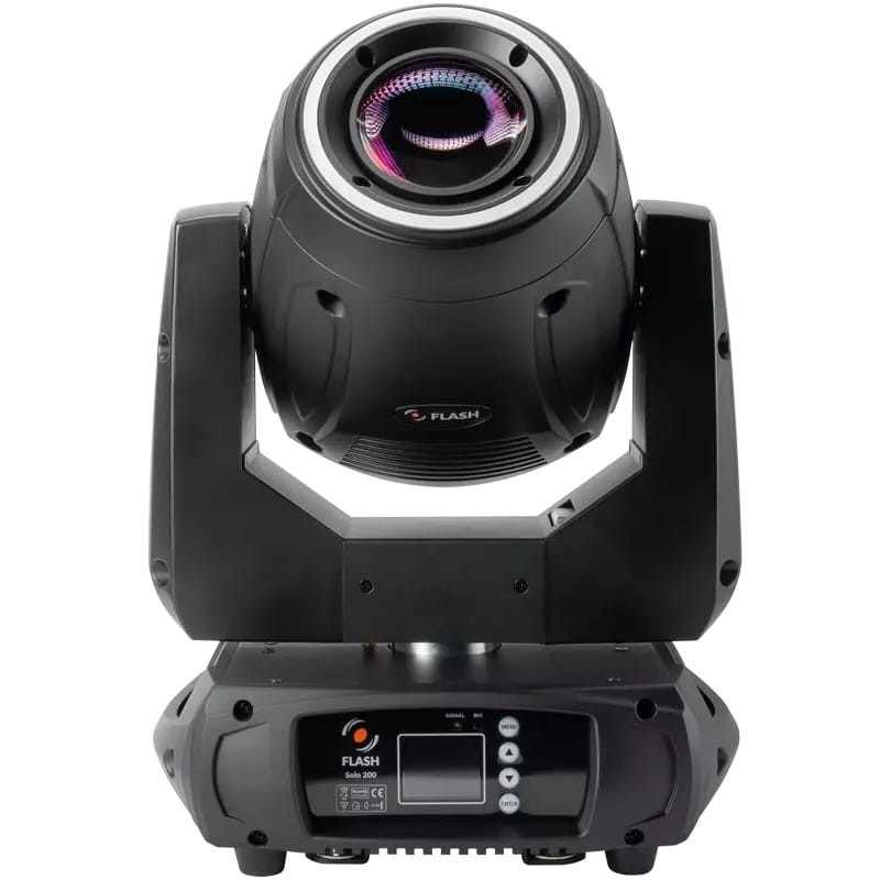 FLASH EVENT 2x MH-SOLO200 + CASE GŁOWA RUCHOMA 200W HEAD ZESTAW