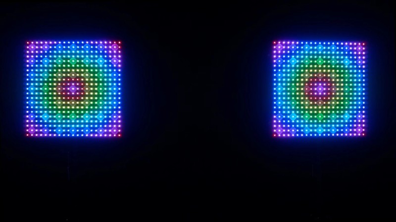 Flash DJ 2x MATRIX BEAM + BAG LAMPA PANEL LED RGBW EKRAN + POKROWIEC ZESTAW