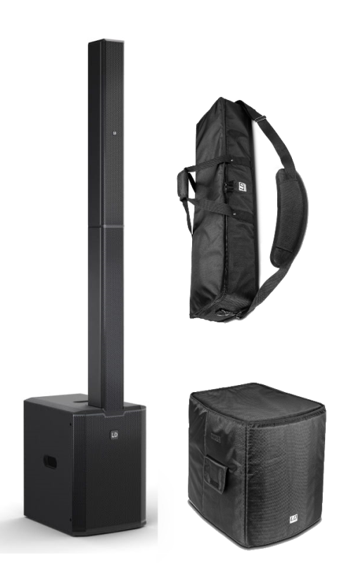 LD SYSTEMS MAUI 28 G3 BAG ZESTAW Z POKROWCAMI