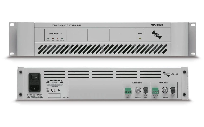 FBT MPU 2120 - wzmacniacz mocy linii 100V