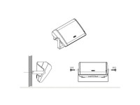 FBT SM-U 12 - kolumnowy uchwyt naścienny do StageMaxX 12