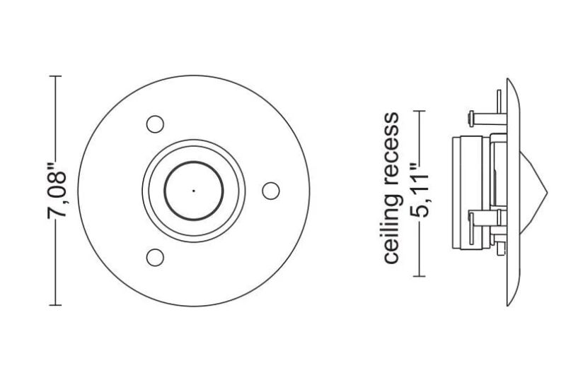 FBT Style A50 - głośnik sufitowy