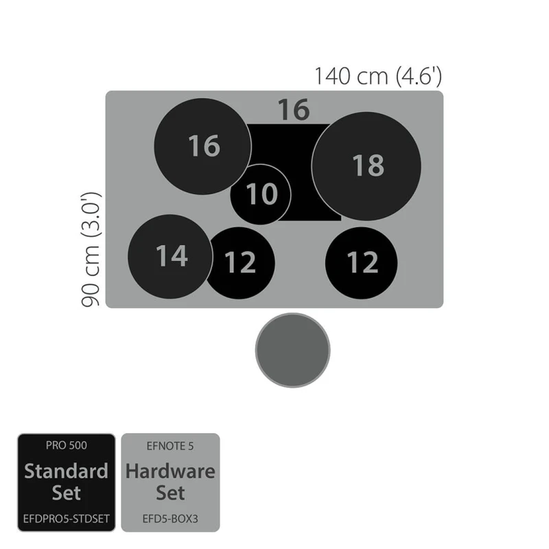 EFNOTE PRO 500 Standard - perkusja elektroniczna