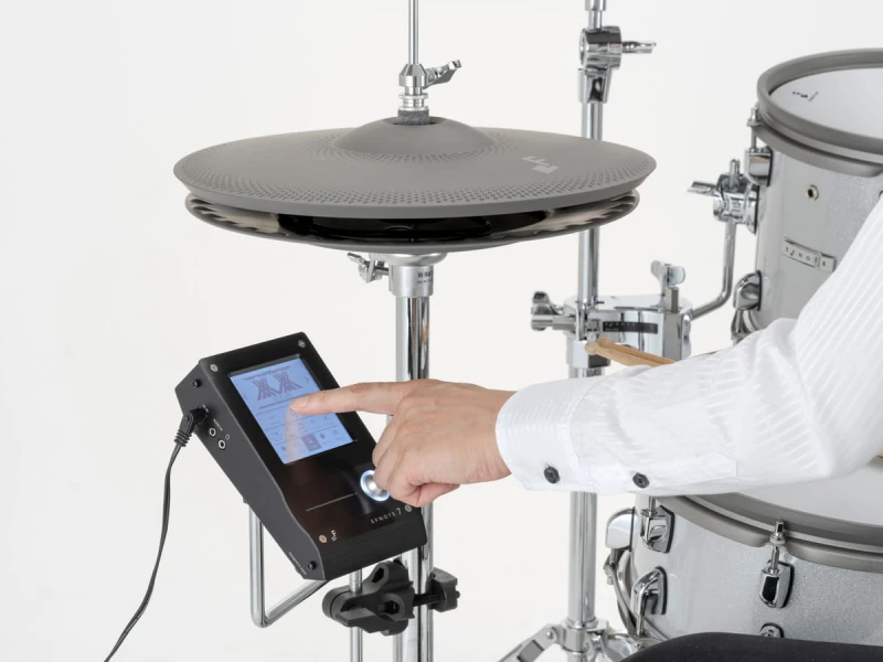 EFNOTE 7 Standard White Sparkle - perkusja elektroniczna