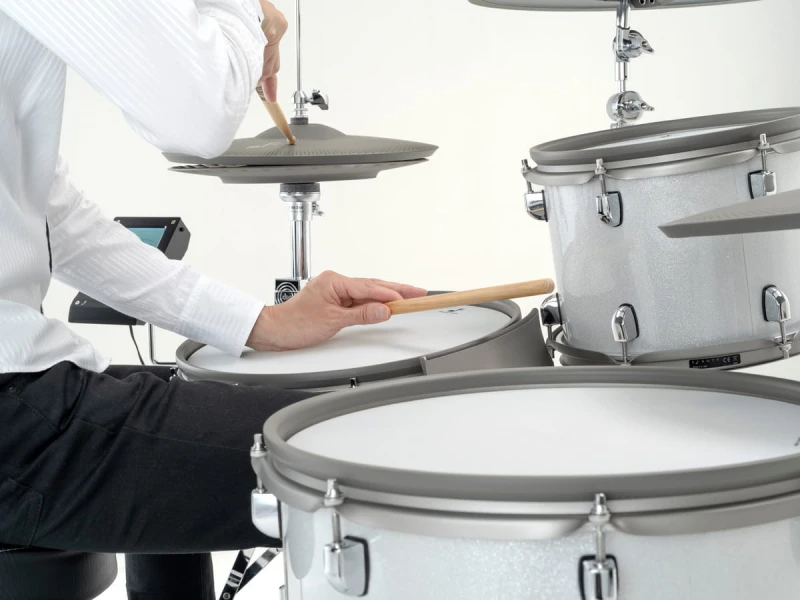 EFNOTE 7 Standard White Sparkle - perkusja elektroniczna