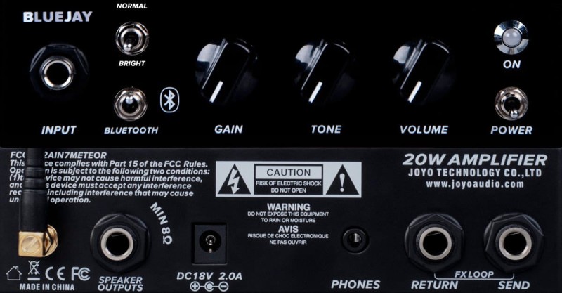 Joyo Bantamp Bluejay - mini głowa gitarowa 20W