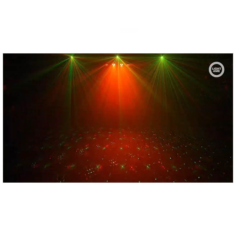 LIGHT4ME BELKA LED PAR DERBY LASER multiefekt świe