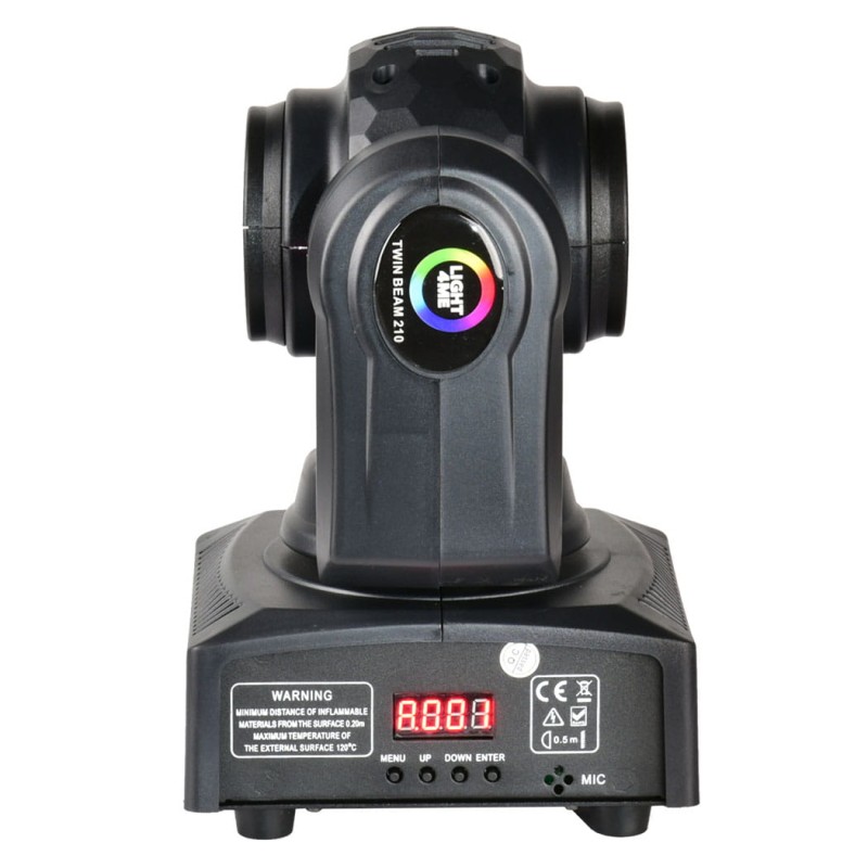 LIGHT4ME TWIN BEAM 210 mini głowica ruchoma LED dw