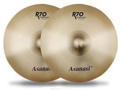 ASANASI R70 HIHAT 14 TALERZE PERKUSYJNE PARA