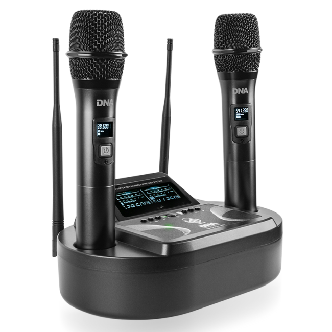 DNA UMA VOCAL SET mikrofon bezprzewodowy 2x nadajn
