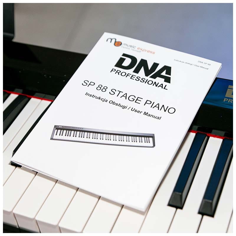 DNA SP 88 pianino cyfrowe klawisze Bluetooth MIDI