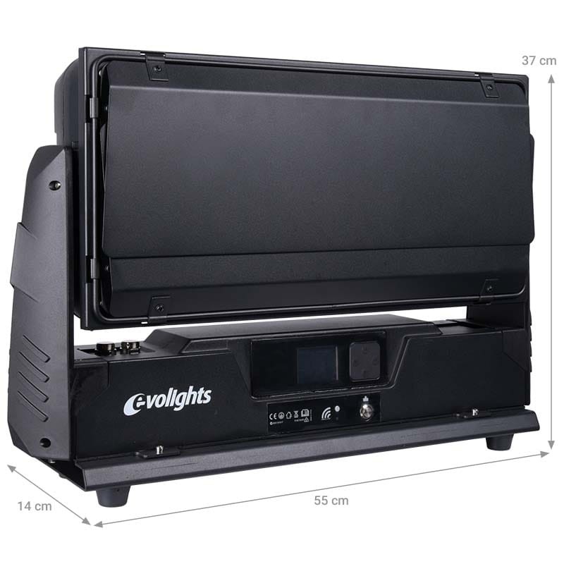 EVOLIGHTS 60x10W RGBW LED WALL WASHER naświetlacz