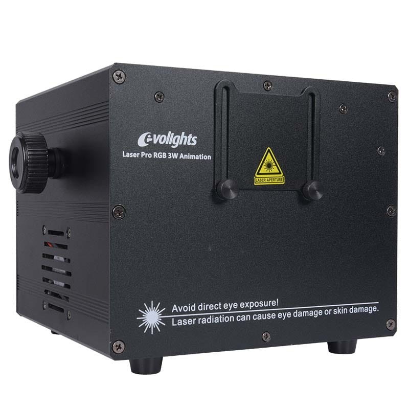 EVOLIGHTS LASER PRO RGB 3W ANIMATION V2 sceniczny
