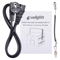 EVOLIGHTS LASER PRO RGB 3W ANIMATION V2 sceniczny