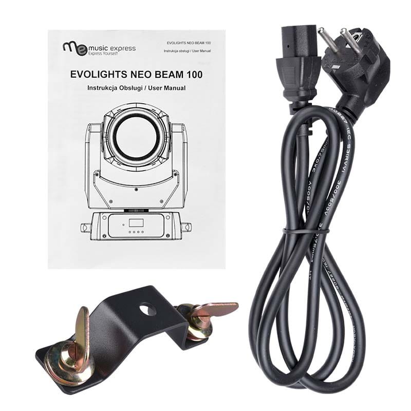 EVOLIGHTS NEO BEAM 100W głowica ruchoma LED oświet