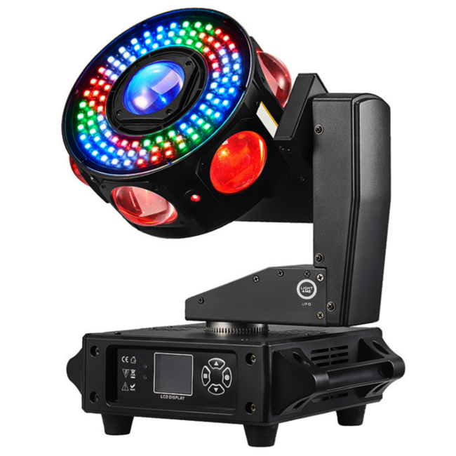 LIGHT4ME UFO multiefekt świetlny LED 6w1 efekt bea