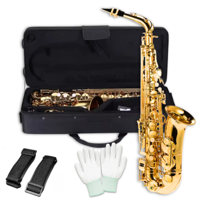 SUPRIMO ALTO SAXO saksofon altowy Eb mosiężny ręka