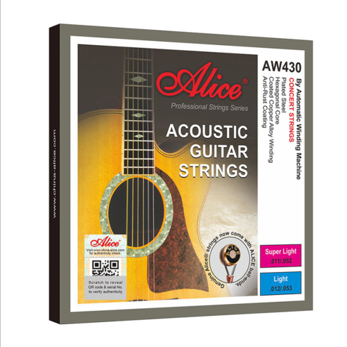 Struny do gitary akustycznej ALICE AW430-SL