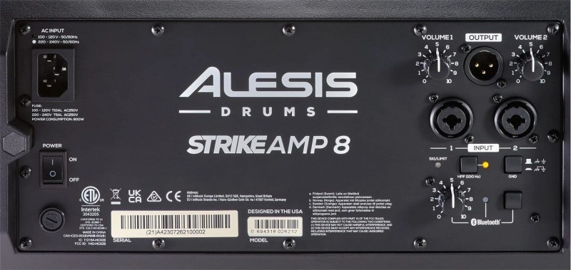 ALESIS STRIKE AMP 8 MK2 WZMACNIACZ PERUSYJNY BLUETOOTH GŁOŚNIK