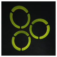 LIGHT4ME MINI SPOT 100 RING GŁOWICA RUCHOMA SPOT EFEKT RING OŚWIETLENIE SCENICZNE 100W LED+24x0,2W RGB SMD 5050 UCHWYT MONTAŻOWY OMEGA