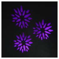 LIGHT4ME MINI SPOT 100 RING GŁOWICA RUCHOMA SPOT EFEKT RING OŚWIETLENIE SCENICZNE 100W LED+24x0,2W RGB SMD 5050 UCHWYT MONTAŻOWY OMEGA