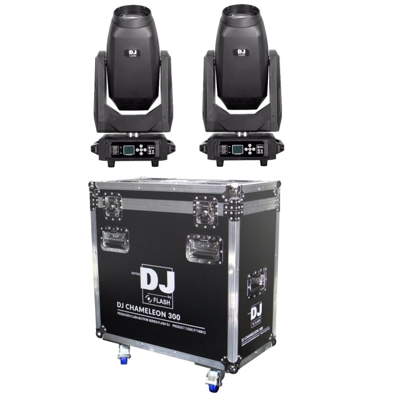 FLASH CHAMELEON 300 x 2 + CASE2