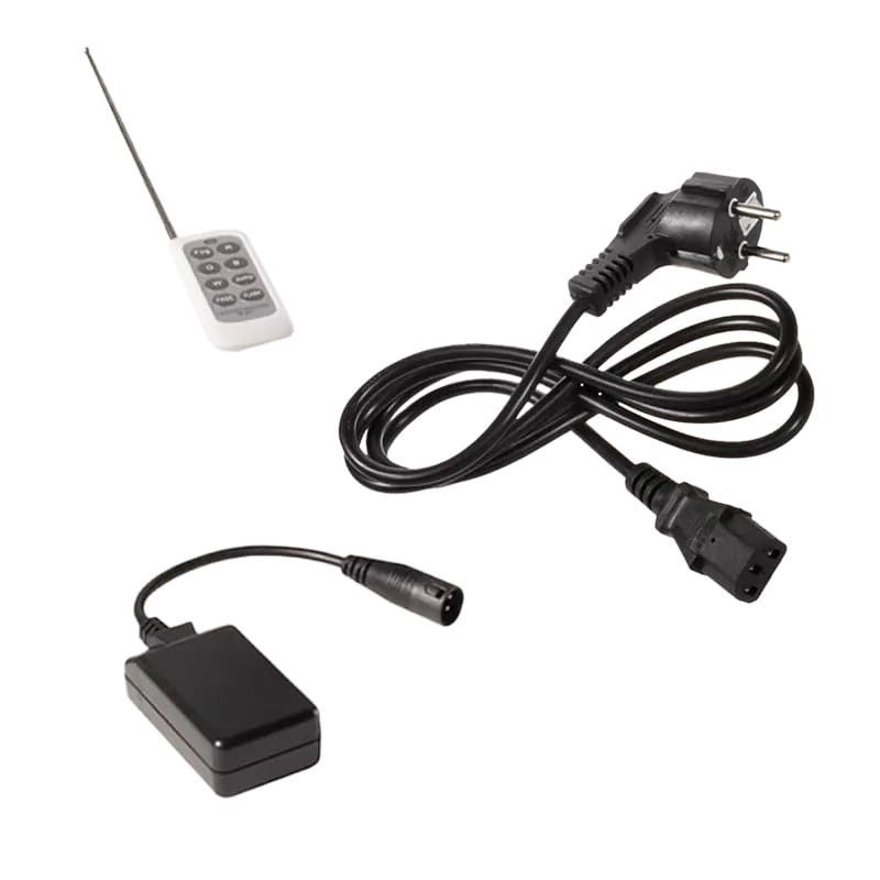 FLASH FOG MACHINE FLZ-2000 +UP +LED RC