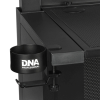 DNA DJ BOOTH WEB UCHWYT WIELOFUNKCYJNY NA KUBEK WIESZAK NA SŁUCHAWKI PRZYBORNIK DO STANOWISKA STOŁU DJ ALUMINIUM DO 5KG