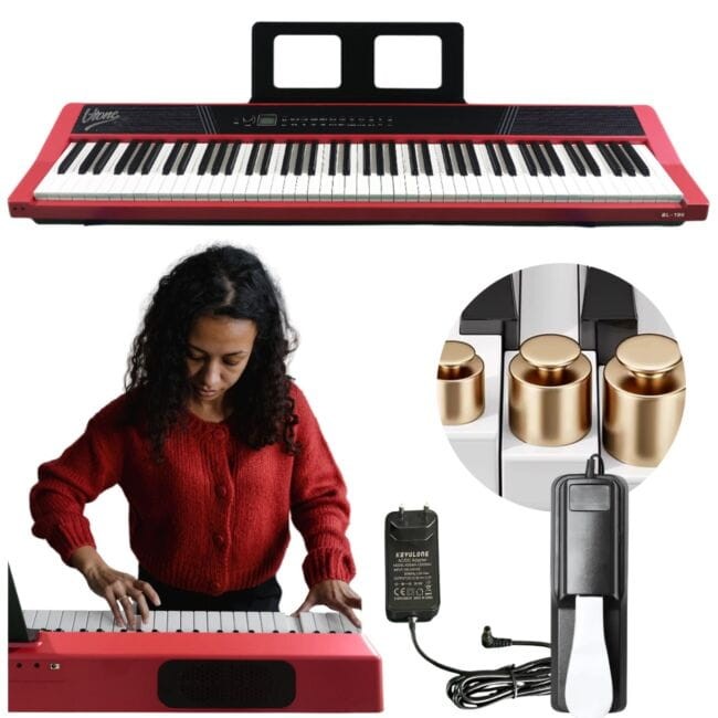 V-TONE BL-190 pianino cyfrowe przenośne ważone kla