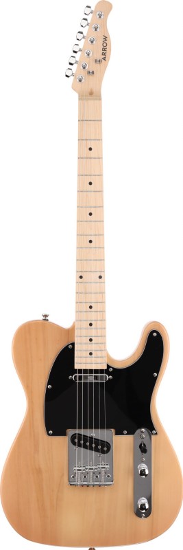ARROW TELICO TL 11 NATURAL MAPLE/BLACK GITARA ELEKTRYCZNA