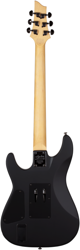 SCHECTER DEMON 6 FR AGED BLACK SATIN