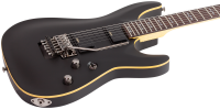 SCHECTER DEMON 6 FR AGED BLACK SATIN