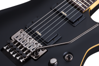 SCHECTER DEMON 6 FR AGED BLACK SATIN