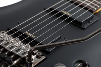 SCHECTER DEMON 6 FR AGED BLACK SATIN