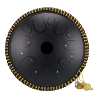 Tongue drum Hluru TA14-14-InkBlack 14 ton 14"