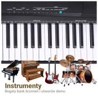 MK WP 881 pianino cyfrowe klawisze do nauki gry