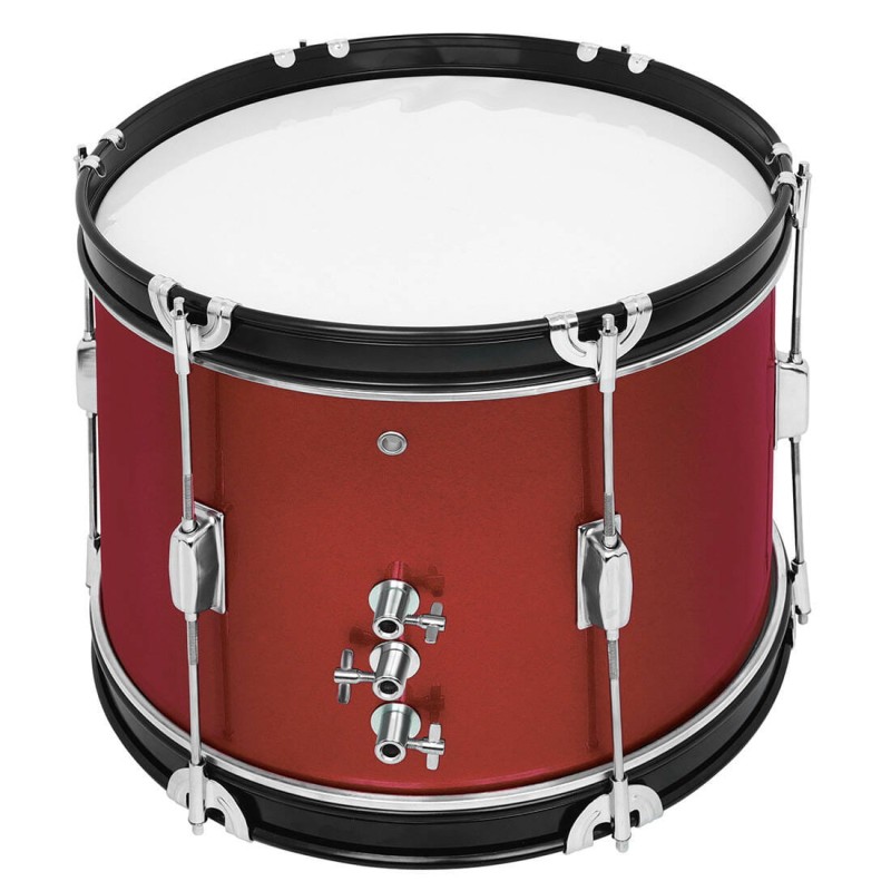 KERA ZPD-3 RED CZERWONA PERKUSJA AKUSTYCZNA ZESTAW PERKUSYJNY DLA DZIECI