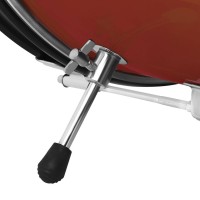 KERA ZPD-3 RED CZERWONA PERKUSJA AKUSTYCZNA ZESTAW PERKUSYJNY DLA DZIECI